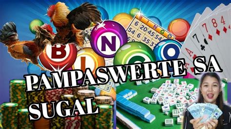Mga pinaniniwalaang pampasuwerte sa sugal .